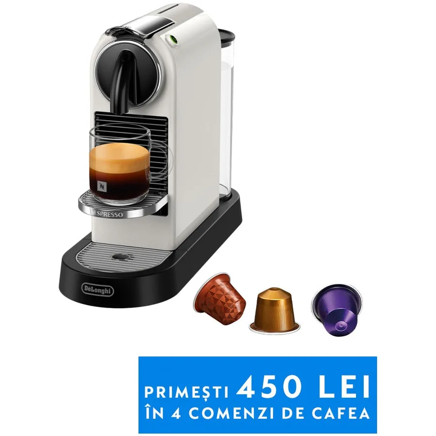Espressor cu capsule De'Longhi CitiZ White